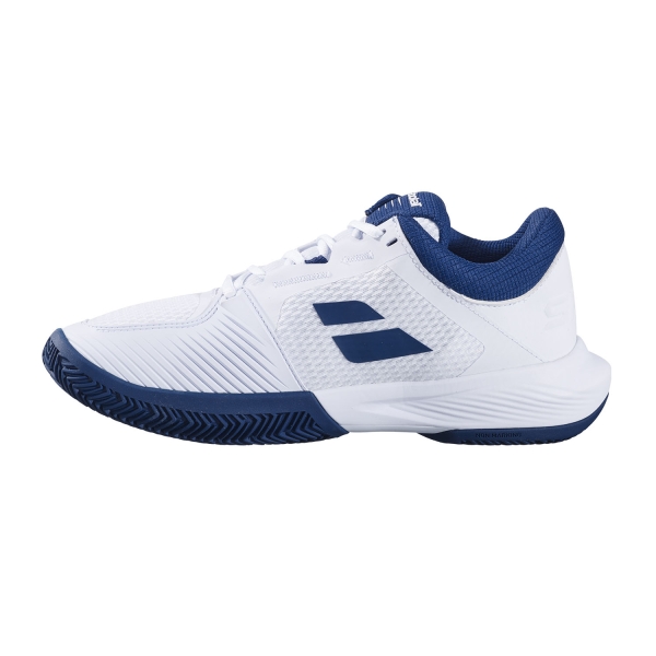 Babolat SFX 4 Clay - White/Estate Blue