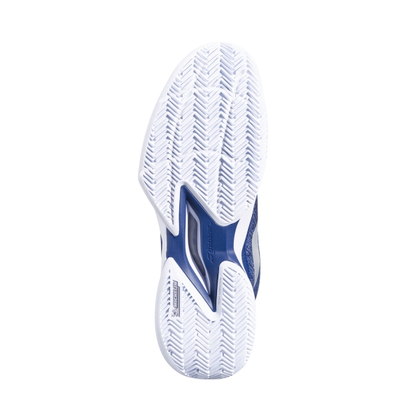 Babolat Jet Mach 3 Clay - Dark Blue/Silver