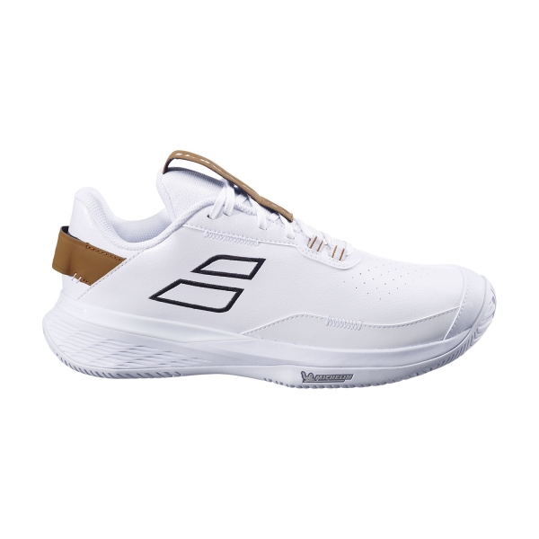 Scarpe Tennis Uomo Babolat SFX Evo All Court Wimbledon  White/After Dark 3A0S25C9381096