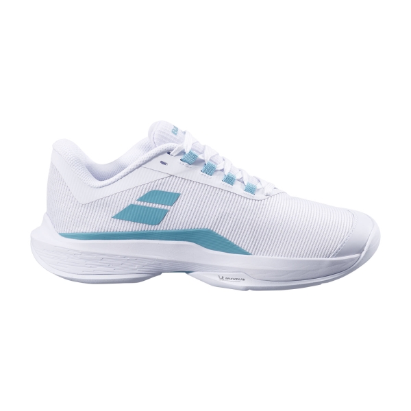 Calzado Tenis Mujer Babolat Jet Tere 2 All Court  White/Baltic 3A1S25C6511098