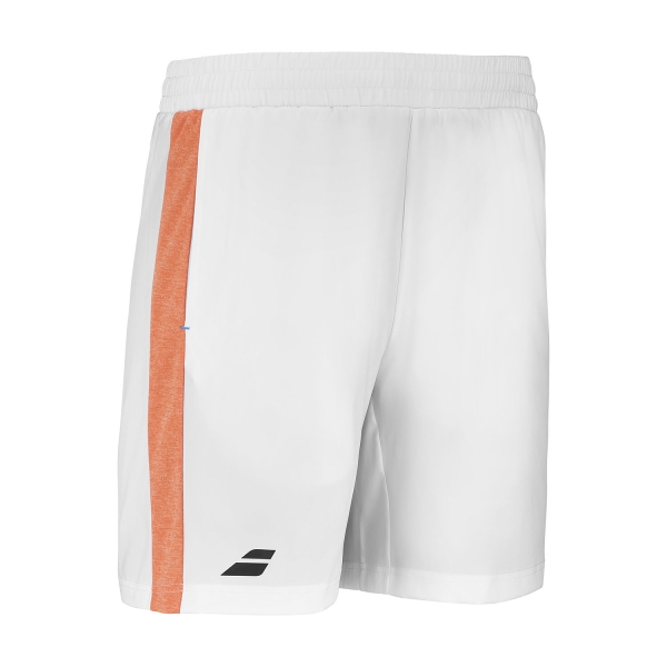 Babolat Play 5.5in Shorts Niño - White/Orange