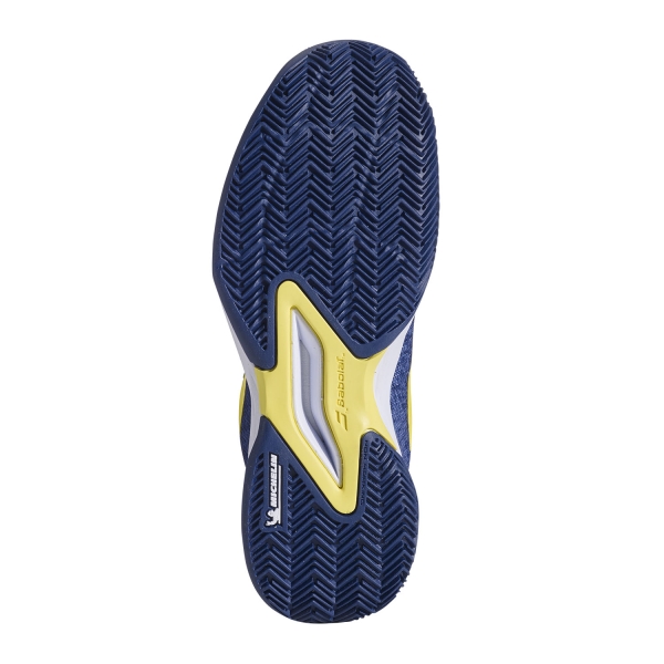 Babolat Jet Mach 3 Clay Bambini - Sodalite Blue