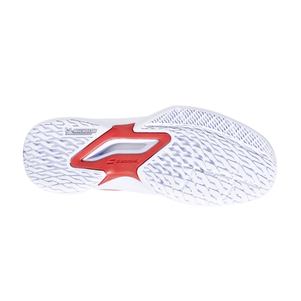 Babolat Propulse 3 All Court Bambini - White/Coral