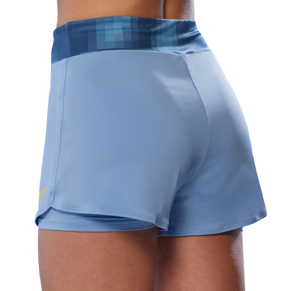 Mizuno Flex Graphic 3in Pantaloncini - Bel Air Blue