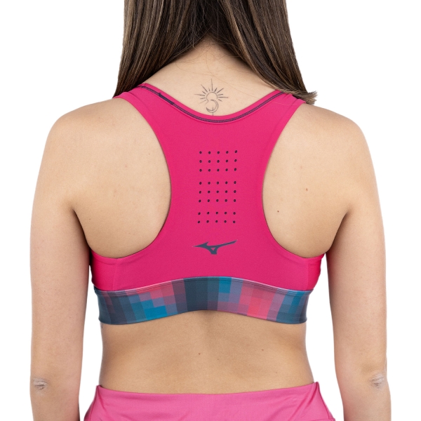 Mizuno Frontier Reggiseno Sportivo - Fuchsia Purple