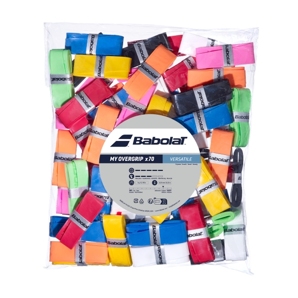 Overgrip Babolat My Overgrip Refill x 70 Overgrip  Assorted 656013134