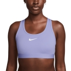 Nike Swoosh Reggiseno Sportivo - Lilac Ice/White