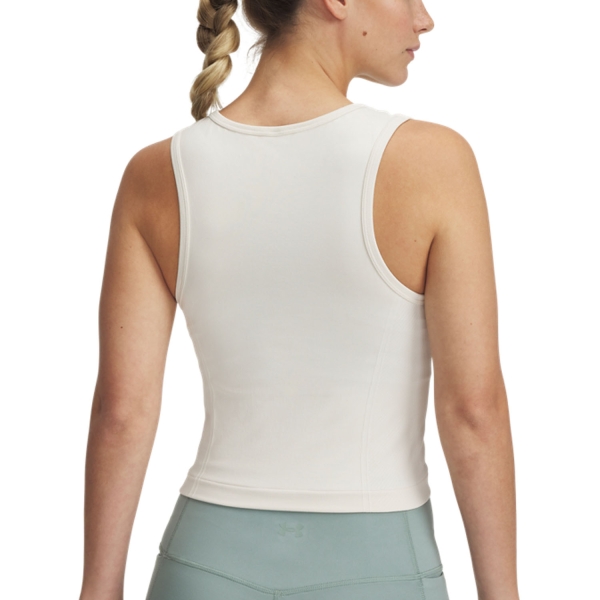 Under Armour Seamless Top - Stone/White