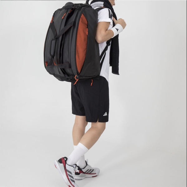 adidas Multigame Bolsa - Black/Orange