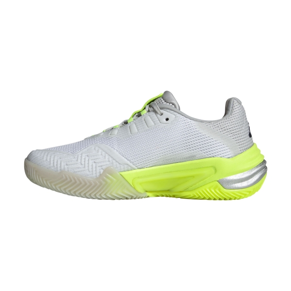 adidas Barricade 13 Clay - FTWR White/Iron Metal/Lucid Lemon