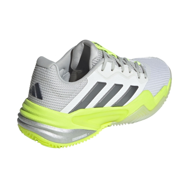 adidas Barricade 13 Clay - FTWR White/Iron Metal/Lucid Lemon
