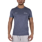 Babolat Juan Lebrón Crew Logo Maglietta - Estate Blue/Heather
