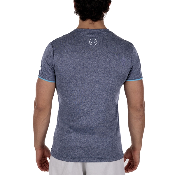 Babolat Juan Lebrón Crew Logo Maglietta - Estate Blue/Heather