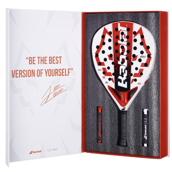 Babolat Technical Viper Juan Lebrón 2025 Padel - White/Red