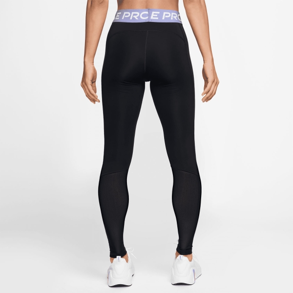 Nike Pro 365 Tights - Black/Lilac Ice/White