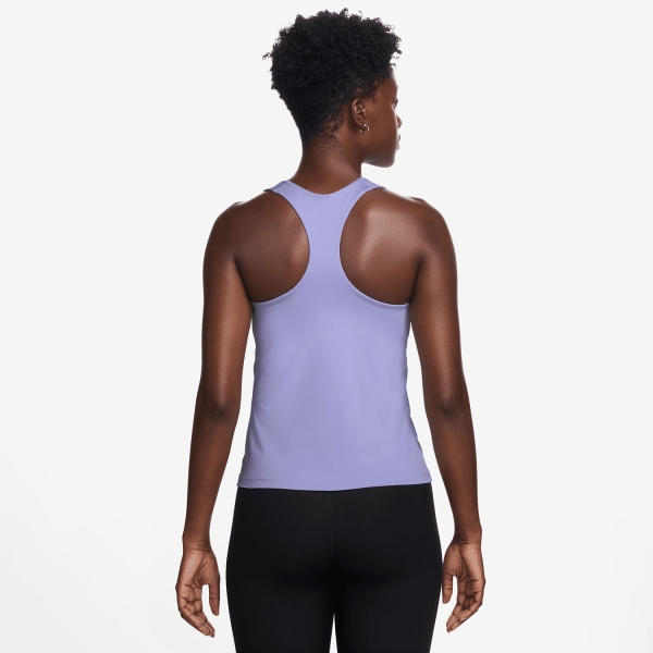 Nike Dri-FIT Swoosh Canotta - Lilac Ice/White
