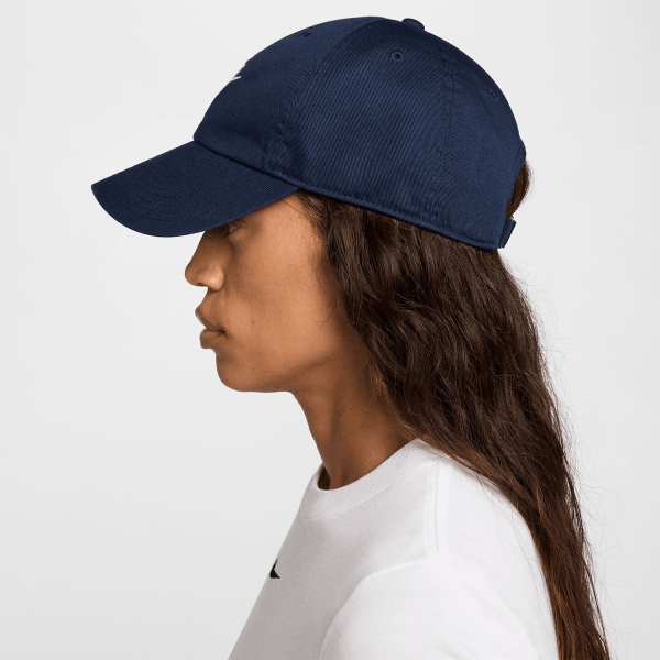 Nike Club Cap - Obsidian/White