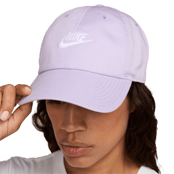 Cappelli e Visiere Tennis Nike Club Cappello  Hydrangeas/White FB5368515