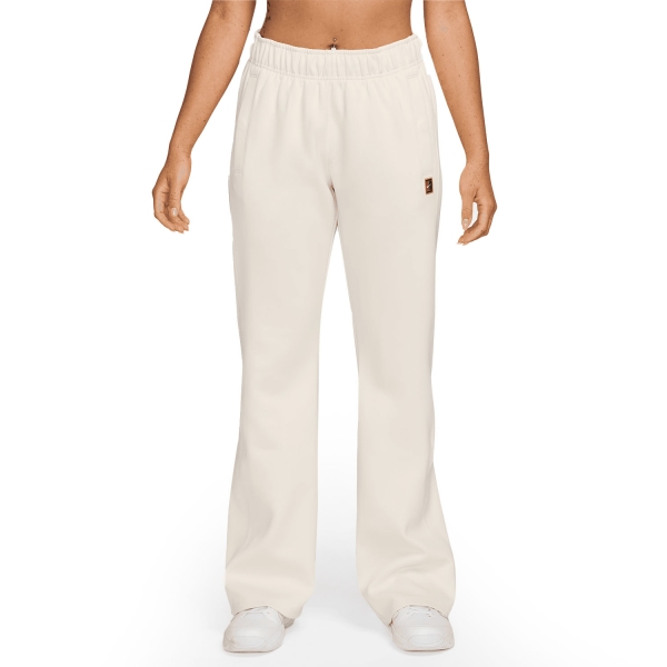 Pantaloni e Tights Tennis Donna Nike Court Heritage Windrunner Pantaloni  Pale Ivory FZ6509110