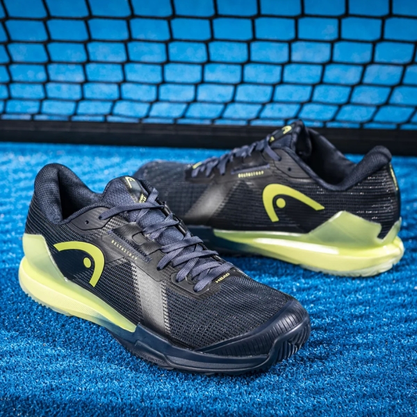 Head Sprint Pro 4.0 Padel - Navy/Lime