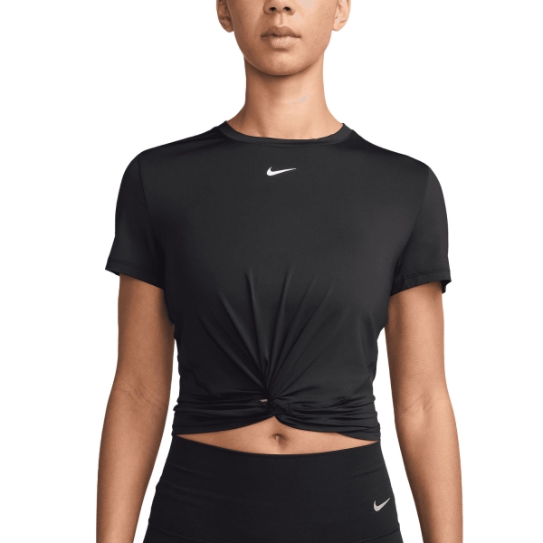 Women`s Tennis T-Shirts and Polos Nike One Classic Top  Black/White IB9406010