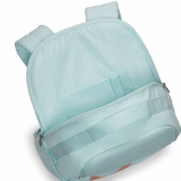 Nike Brasilia Backpack Junior - Glacier Blue/Apricot Agate