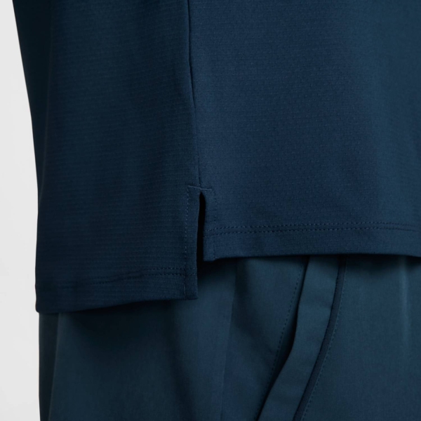 Nike Court Advantage Dri-FIT T-Shirt - Armory Navy/White