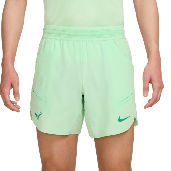 Pantaloncini Tennis Uomo Nike DriFIT ADV Rafa Nadal 7in Pantaloncini  Vapor Green/Stadium Green DV2881376