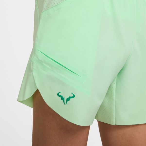 Nike Dri-FIT ADV Rafa Nadal 7in Shorts - Vapor Green/Stadium Green