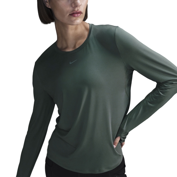 Maglie e Felpe Tennis Donna Nike One Classic Maglia  Vintage Green/Black FN2801338