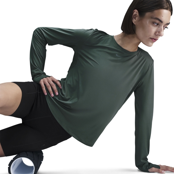 Nike One Classic Maglia - Vintage Green/Black