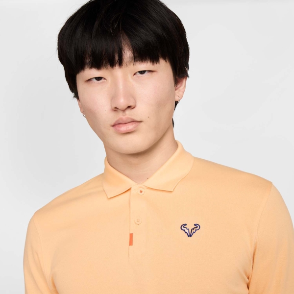 Nike Rafa Logo Polo - Orange Chalk/Deep Night