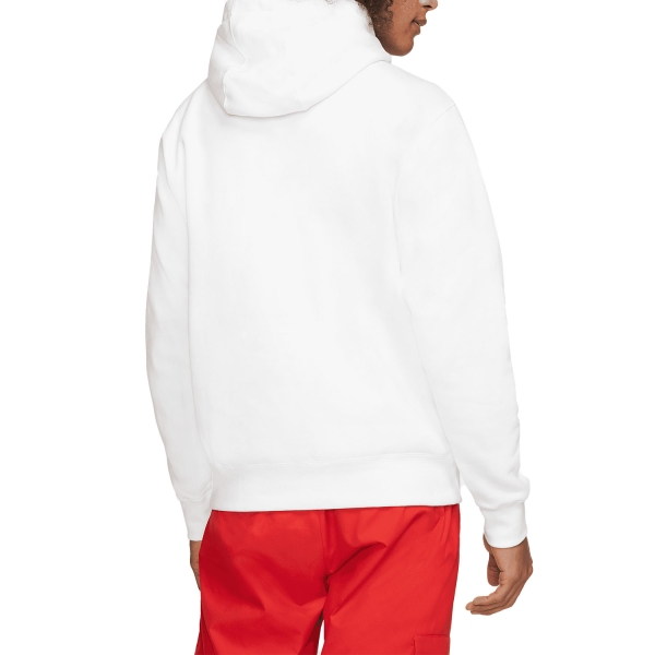 Nike Sportswear Club Felpa - White/Black