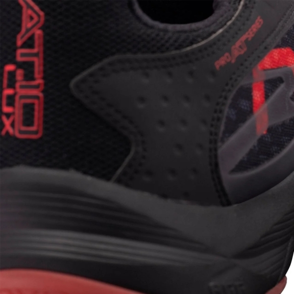 NOX AT10 Lux - Negro/Rojo