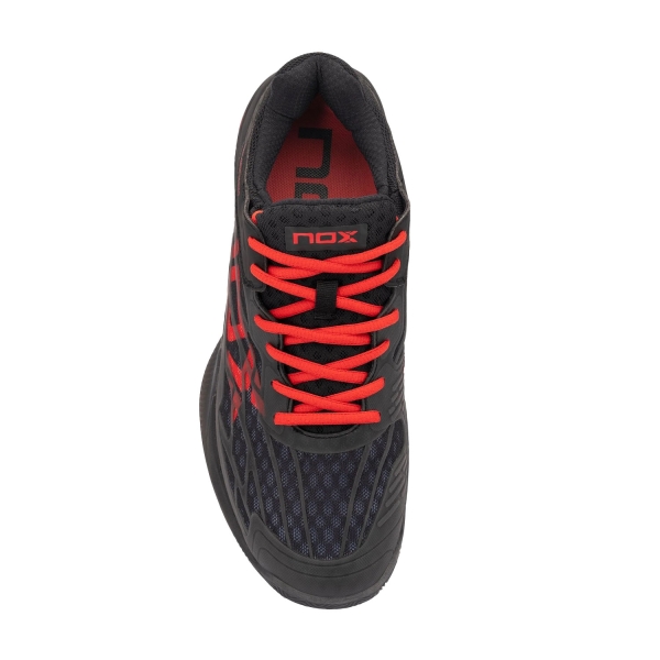 NOX AT10 Lux - Negro/Rojo