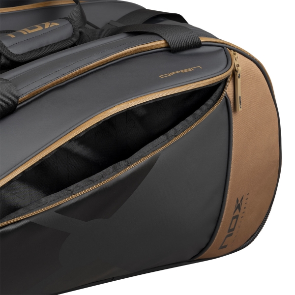 NOX Luxury Open Bag - Black/Brown