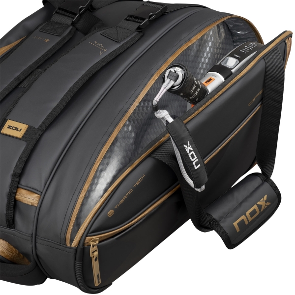 NOX Luxury Open Bag - Black/Brown