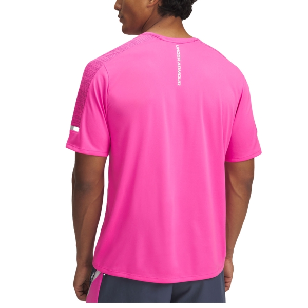 Under Armour Core Plus Maglietta - Rebel Pink/Downpour Gray/Reflective
