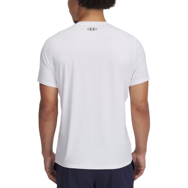 Under Armour HeatGear Fitted Maglietta - White/Black