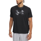 Under Armour Tech Print Fill Maglietta - Black/Anthracite