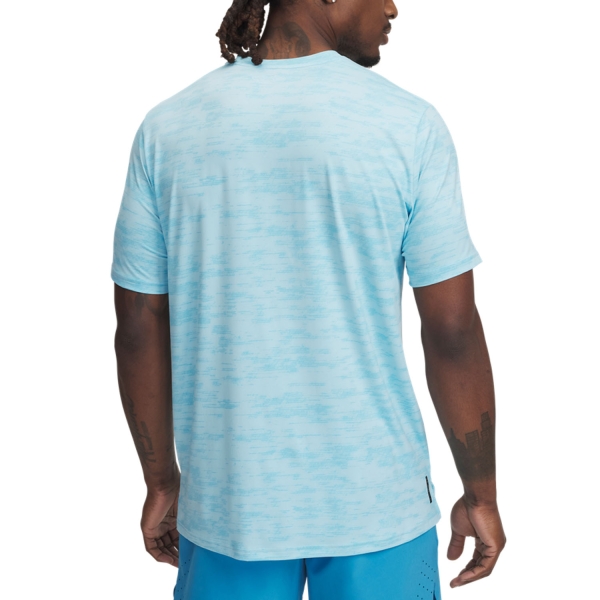 Under Armour Rush Energy Printed Maglietta - Stream/Fresco Blue/Sky Blue
