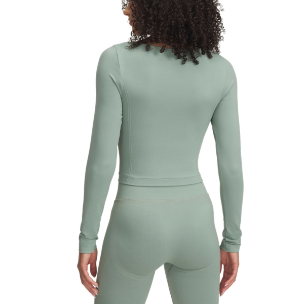 Under Armour Vanish Seamless Maglia - Silica Green/White