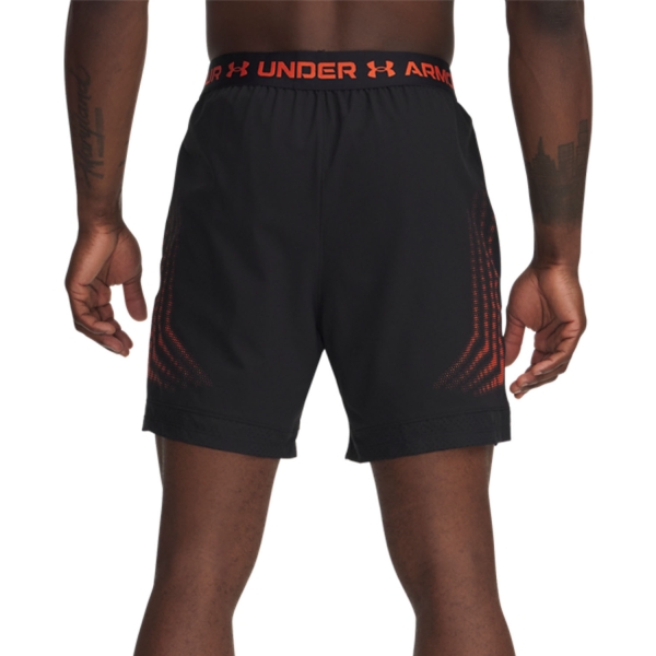 Under Armour Vanish Woven Graphic 6in Pantaloncini - Black/Fire