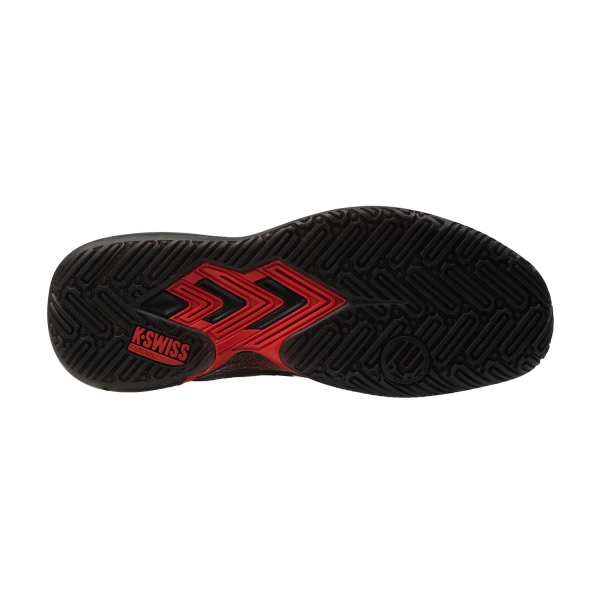 K-Swiss Ultra Court Padel - Black/Anthracite/Sanyo Red