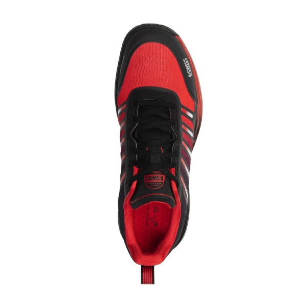 K-Swiss Ultra Court Padel - Black/Anthracite/Sanyo Red