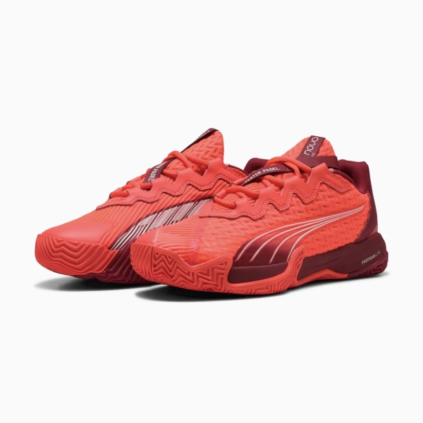 Puma NOVA Elite - Glowing Red/Dark Crimson/White