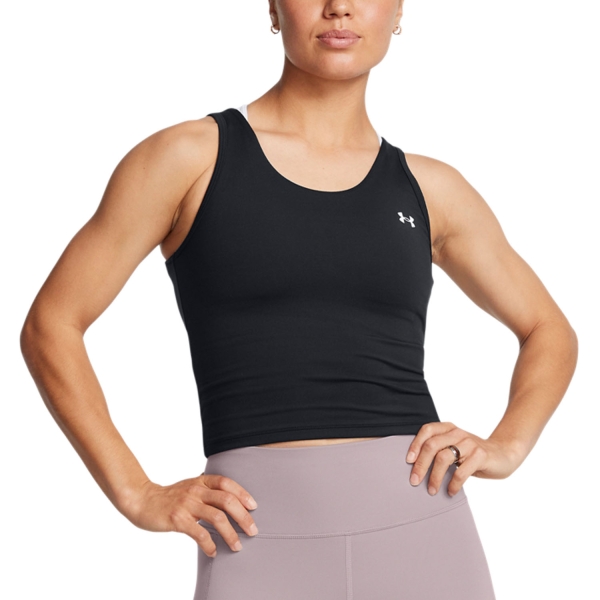 Women`s Tennis Tanks Under Armour Motion Top  Black/White 13886480001