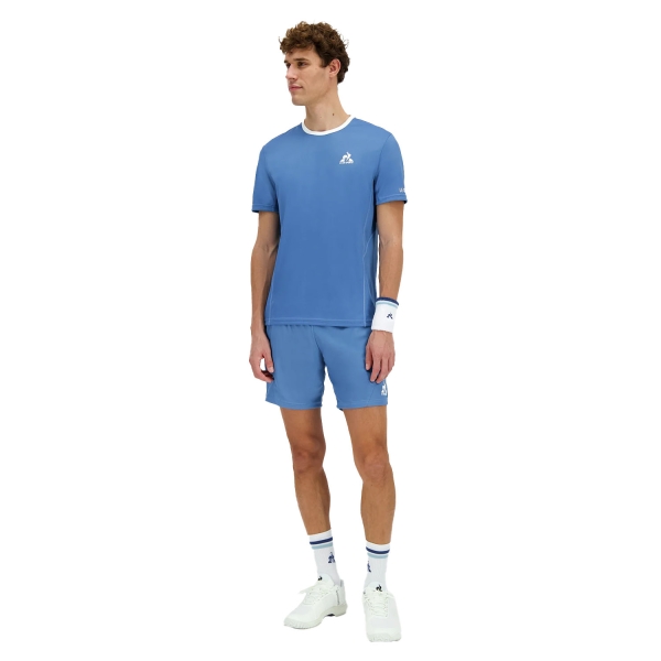 Le Coq Sportif Pro Logo 7in Pantaloncini - Pacific Coast