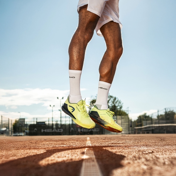Head Sprint Pro 4.0 Clay - Lime/Navy