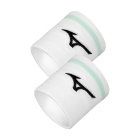 Mizuno Logo Polsini Corti - White/Bay